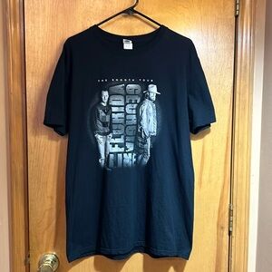 Unisex Florida Georgia Line Tshirt The Smooth Tour Size L
